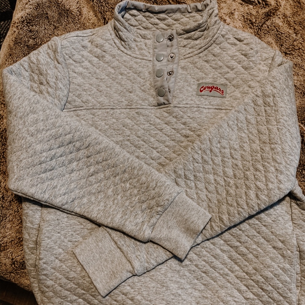 WSU Cougar quilted jacket